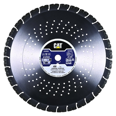 Caterpillar 400 Pro 10mm Laser Welded General Purpose Diamond Blade 18-In - 450mm DA32032U